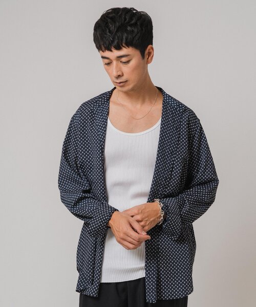 EDIFICE（エディフィス）の「パターンデシンスタンドカラーシャツ（シャツ/ブラウス・メンズ・ブラック/ブラックミックス/ホワイト/ネイビー・SMALL/MEDIUM/LARGE）」の21枚目の写真