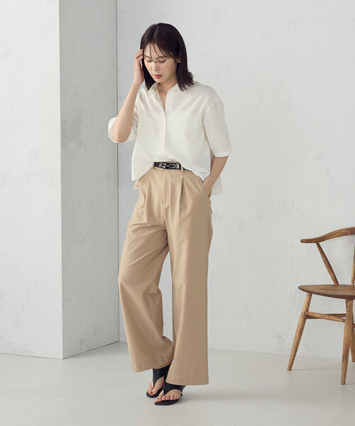 COMME CA ISM（コムサイズム）の「ビットフックゴム ベルト（ベルト・レディース・ブラック/ブラウン・FREE）」の13枚目の写真