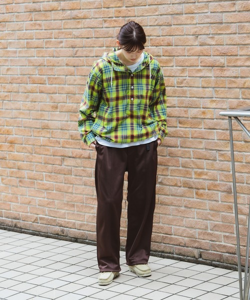 BEAMS（ビームス）の「ワイドフィット リフレクター チェック フードシャツ（シャツ/ブラウス・メンズ・ネイビー/イエロー・S/M/L/XL）」の3枚目の写真