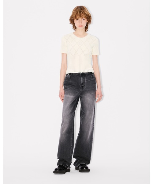 KENZO（ケンゾー）の「ショート スリーブ ニット トップ（その他トップス・レディース・ホワイト系その他・SMALL）」の4枚目の写真