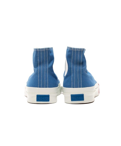 PRO-Keds（プロケッズ）の「PRO-Keds プロケッズ ロイヤルアメリカ ハイ（スニーカー・メンズ・オフホワイト/ブラック/グリーン/ブルー/イエロー/レッド/ホワイト・23.0cm/23.5cm/24.0cm/24.5cm/25.0cm/25.5cm/26.0cm/26.5cm/27.0cm/27.5cm/28.0cm/28.5cm/29.0cm/29.5cm）」の14枚目の写真