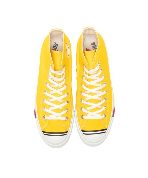PRO-Keds（プロケッズ）の「PRO-Keds プロケッズ ロイヤルアメリカ ハイ（スニーカー・メンズ・オフホワイト/ブラック/グリーン/ブルー/イエロー/レッド/ホワイト・23.0cm/23.5cm/24.0cm/24.5cm/25.0cm/25.5cm/26.0cm/26.5cm/27.0cm/27.5cm/28.0cm/28.5cm/29.0cm/29.5cm）」の17枚目の写真