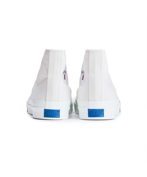 PRO-Keds（プロケッズ）の「PRO-Keds プロケッズ ロイヤルアメリカ ハイ（スニーカー・メンズ・オフホワイト/ブラック/グリーン/ブルー/イエロー/レッド/ホワイト・23.0cm/23.5cm/24.0cm/24.5cm/25.0cm/25.5cm/26.0cm/26.5cm/27.0cm/27.5cm/28.0cm/28.5cm/29.0cm/29.5cm）」の21枚目の写真