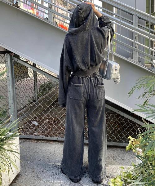 repipi armario(レピピ アルマリオ)の「WZIPショートフーディ(パーカー・キッズ・ピンク系その他/グレー/ブラック系その他・MEDIUM/SMALL/LARGE)」の11枚目の写真