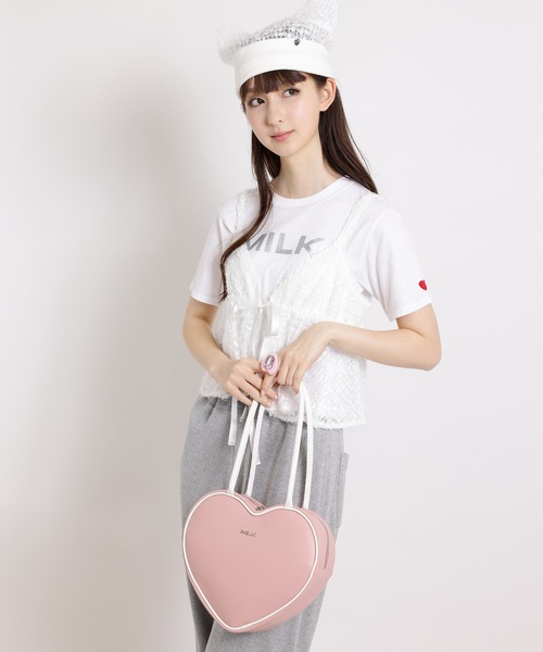 MILK（ミルク）の「TEAM ハートバッグ（ショルダーバッグ・レディース・B/A/D/C・FREE）」の2枚目の写真