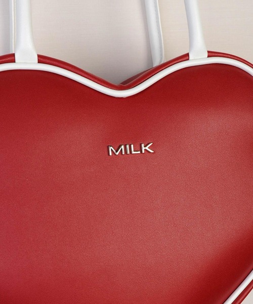 MILK（ミルク）の「TEAM ハートバッグ（ショルダーバッグ）」 - WEAR