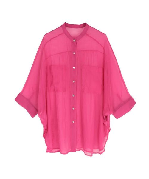 セール】DOLMAN SLEEVE SHEER BLOUSE（シャツ/ブラウス