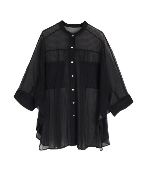 極美品 アパルトモン Dolman sleeve sheer Blouse セール】DOLMAN SLEEVE SHEER BLOUSE（シャツ/ブラウス