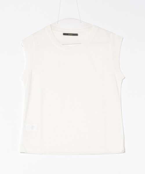 Ritzy(リッツィー)の「フレンチスリーブTシャツ(Tシャツ/カットソー・レディース・レッド/ブラック/グレー/ホワイト・M/L)」の6枚目の写真