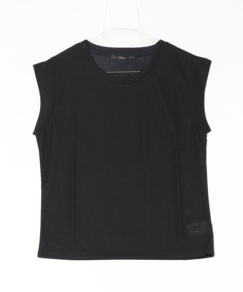 Ritzy(リッツィー)の「フレンチスリーブTシャツ(Tシャツ/カットソー・レディース・レッド/ブラック/グレー/ホワイト・M/L)」の5枚目の写真