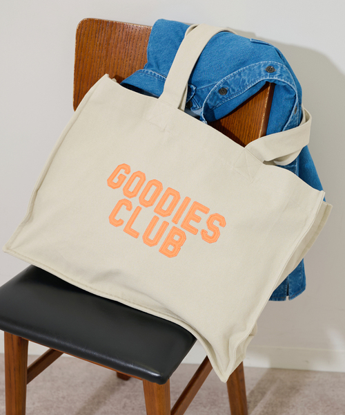 JOURNAL STANDARD relume（ジャーナルスタンダード　レリューム）の「GOODIES CLUB ビッグトートバッグ（トートバッグ・レディース・グリーン/グレー系その他・FREE）」の3枚目の写真