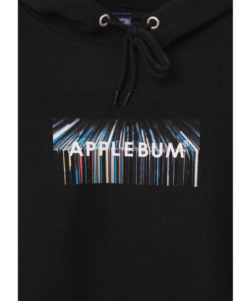 APPLEBUM(アップルバム)の「“Vinyl Box Logo” Sweat Parka(パーカー・メンズ・ブラック/ヘザーグレー・XX-LARGE/X-LARGE/LARGE/MEDIUM)」の4枚目の写真
