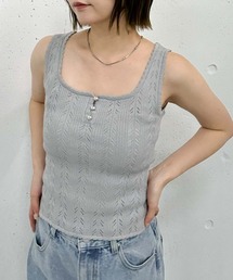archives（アルシーヴ）の「ハリヌキニットタンク（タンクトップ・レディース）」