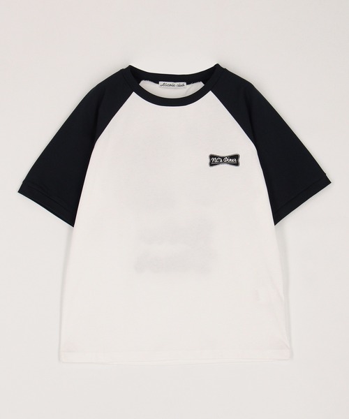 NICOLE CLUB(ニコル クラブ)の「ダイナー刺繍Tシャツ(Tシャツ/カットソー・レディース・その他2/その他1/チャコール・FREE)」の16枚目の写真