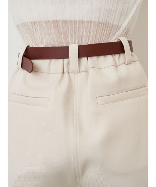 ELENDEEK(エレンディーク)の「スクエアバックルベルト(ベルト・レディース・ブラウン/ブラック・FREE)」の5枚目の写真