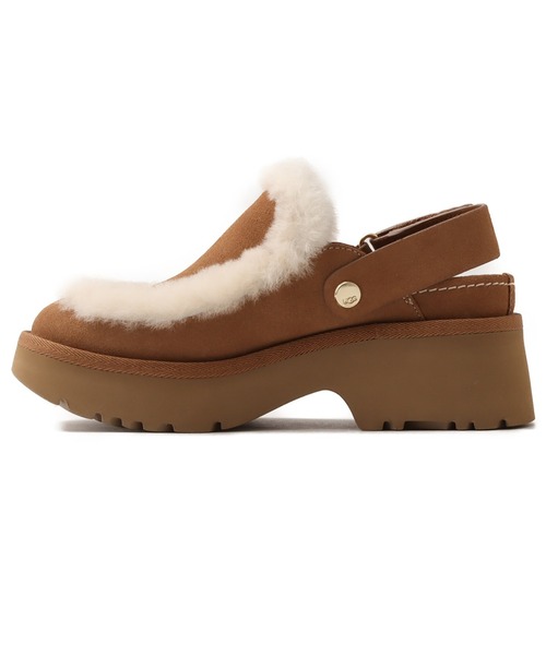 UGG(アグ)の「UGG W ESMEE CLOG / アグ ニュー ハイツ エスミー クロッグ(サンダル・レディース・ブラウン・25.0cm/24.0cm/23.0cm/22.0cm)」の5枚目の写真