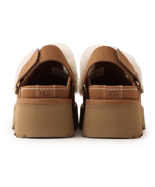 UGG(アグ)の「UGG W ESMEE CLOG / アグ ニュー ハイツ エスミー クロッグ(サンダル・レディース・ブラウン・25.0cm/24.0cm/23.0cm/22.0cm)」の3枚目の写真