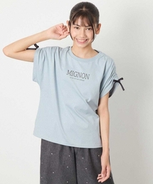 a.v.v（アーヴェヴェ）の「[120-160]【接触冷感/ジメジメ対策】肩ドロストＴ（Tシャツ/カットソー・キッズ）」