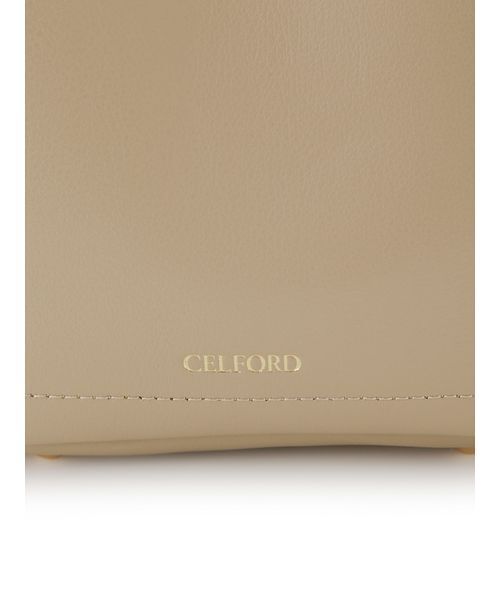 CELFORD(セルフォード)の「ベルトデザインフリルワンハンドルバッグ(ハンドバッグ・レディース・キャメル/アイボリー/ブラック・F)」の14枚目の写真