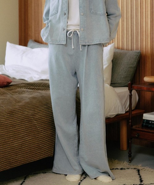 セール】RIKKA FEMME/リッカファム デニムスウェットパンツ