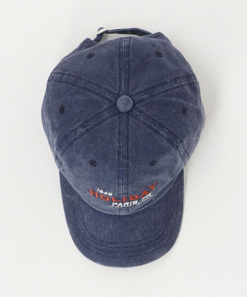 HOLIDAY BOILEAU（ホリディボワロ）の「【別注】＜HOLIDAY BOILEAU＞キャップ（キャップ・メンズ・ネイビー/オフホワイト/ピンク/ブラウン系・FREE）」の8枚目の写真