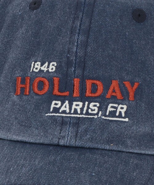 HOLIDAY BOILEAU（ホリディボワロ）の「【別注】＜HOLIDAY BOILEAU＞キャップ（キャップ・メンズ・ネイビー/オフホワイト/ピンク/ブラウン系・FREE）」の11枚目の写真