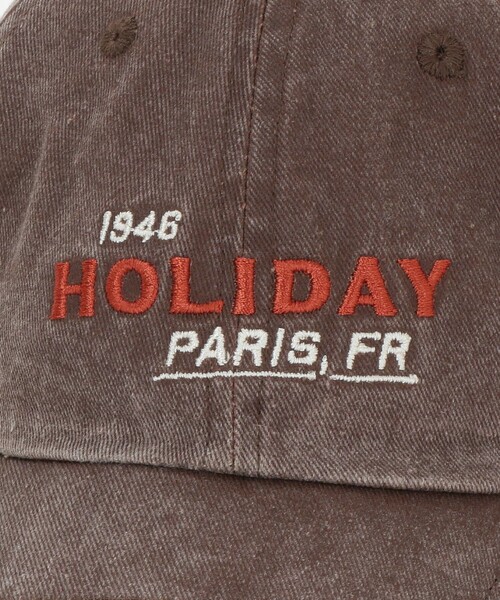 HOLIDAY BOILEAU（ホリディボワロ）の「【別注】＜HOLIDAY BOILEAU＞キャップ（キャップ・メンズ・ネイビー/オフホワイト/ピンク/ブラウン系・FREE）」の17枚目の写真