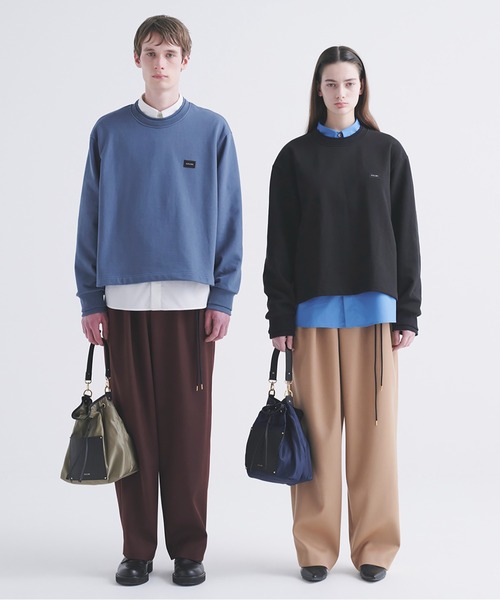 CULLNI（クルニ）の「High Count Broad Front Fly Embroidery Patch Shirt（シャツ/ブラウス・メンズ・ホワイト/ブルー・2/1/0）」の9枚目の写真