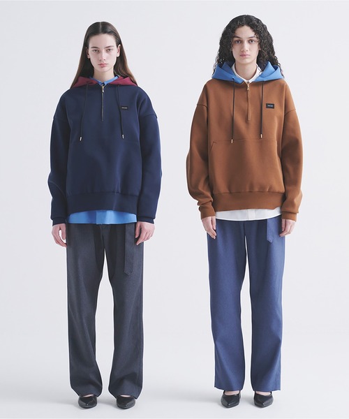 CULLNI（クルニ）の「High Count Broad Front Fly Embroidery Patch Shirt（シャツ/ブラウス・メンズ・ホワイト/ブルー・2/1/0）」の10枚目の写真