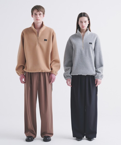 CULLNI（クルニ）の「High Count Broad Front Fly Embroidery Patch Shirt（シャツ/ブラウス・メンズ・ホワイト/ブルー・2/1/0）」の12枚目の写真