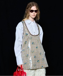 MAISON SPECIAL(メゾンスペシャル)のMulti Fabric Tunic/マルチファブリックチュニック■セットアップ対応■(チュニック)