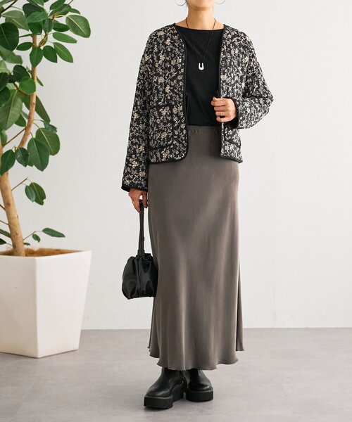 セール】プリント中綿ジャケット（ブルゾン）｜BEARDSLEY（ビアズリー