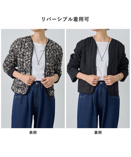 セール】プリント中綿ジャケット（ブルゾン）｜BEARDSLEY（ビアズリー