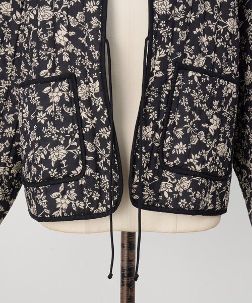 BEARDSLEY（ビアズリー）の「プリント中綿ジャケット（ブルゾン・レディース・ブラック・FREE）」の12枚目の写真
