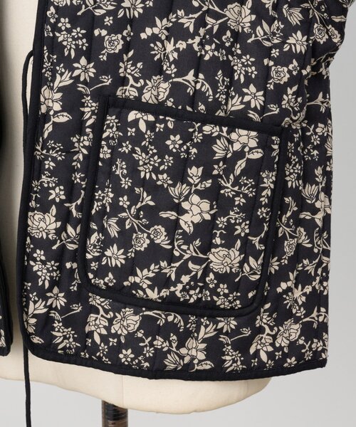 BEARDSLEY（ビアズリー）の「プリント中綿ジャケット（ブルゾン・レディース・ブラック・FREE）」の13枚目の写真