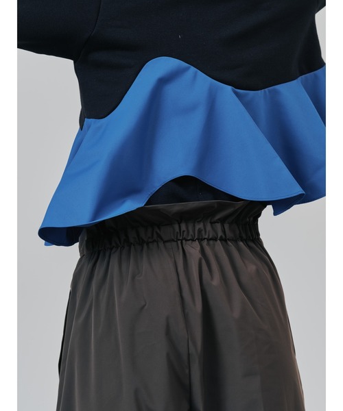 TEVALT(ヴァレット)の「ラップライクサイドカーブパンツ(チノパンツ・レディース・ライトベージュ/ブラック/ブラウン・38)」の18枚目の写真