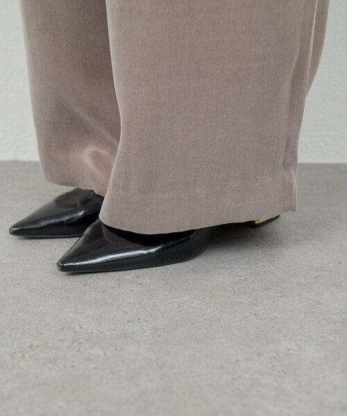 GALLARDAGALANTE（ガリャルダガランテ）の「オープンカラージャンプスーツ（つなぎ/オールインワン・レディース・グレイッシュベージュ・FREE）」の18枚目の写真