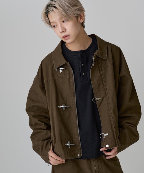 エムエスジー（MSG）/ファイアーマンダックジャケット セール】【SET-UP着用可能】ファイヤーマンショート丈ダックジャケット