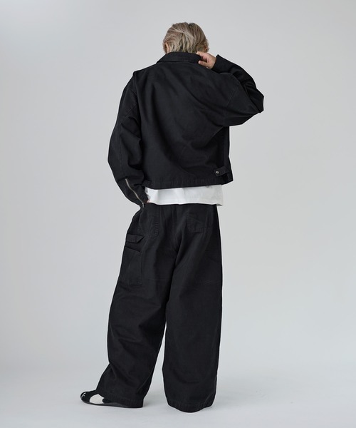 セール】【SET-UP着用可能】ファイヤーマンショート丈ダックジャケット