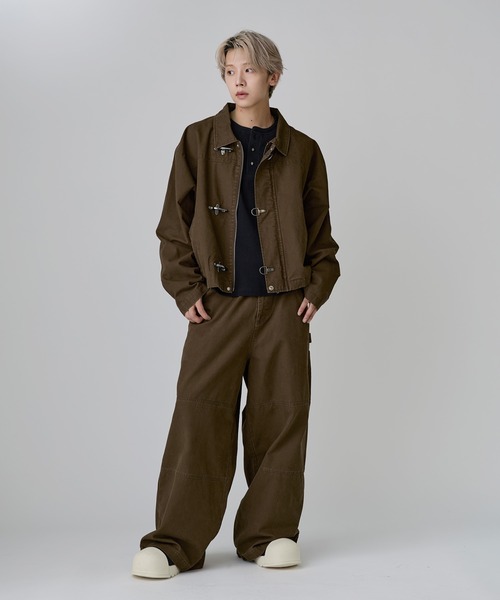 MSGファイヤーマンジャケット　即完品　Mサイズ セール】【SET-UP着用可能】ファイヤーマンショート丈ダックジャケット