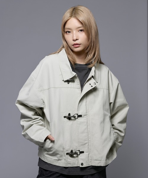 セール】【SET-UP着用可能】ファイヤーマンショート丈ダックジャケット