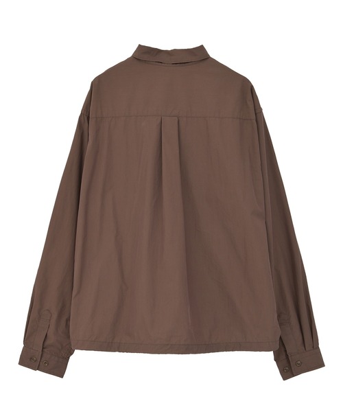 FUSE（フューズ）の「コットンナイロンドローコードシャツ（シャツ/ブラウス・メンズ・ブラウン/グレー・02/03/01）」の16枚目の写真