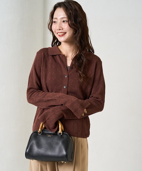 FREAK'S STORE（フリークスストア）の「限定展開 麻タッチ フラワー