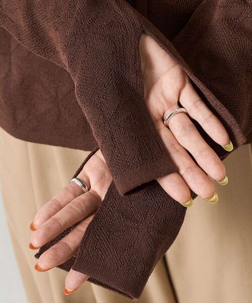 ドゥロワーFフリー麻カーディガン ドゥロワーFフリー麻カーディガン ドゥロワーFフリー麻カーディガン