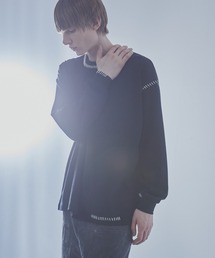 【SLICK/スリック】30/2 Compact Yarn Embroidery T-Shirt/コンパクトヤーンエンブロイダリーTシャツ/ハンドステッチ