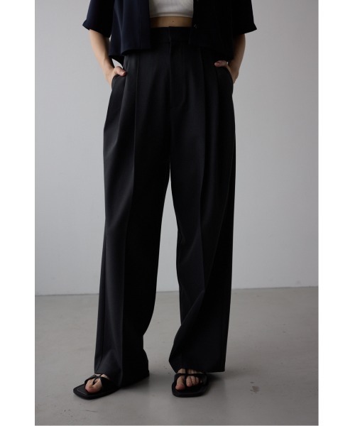 STYLEMIXER（スタイルミキサー）の「3タックスラックス（スラックス・レディース・ライトブラウン/グレー/アイボリー/ブラック・SMALL/MEDIUM/LARGE）」の15枚目の写真