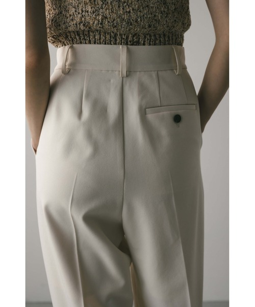 STYLEMIXER（スタイルミキサー）の「3タックスラックス（スラックス・レディース・ライトブラウン/グレー/アイボリー/ブラック・SMALL/MEDIUM/LARGE）」の10枚目の写真