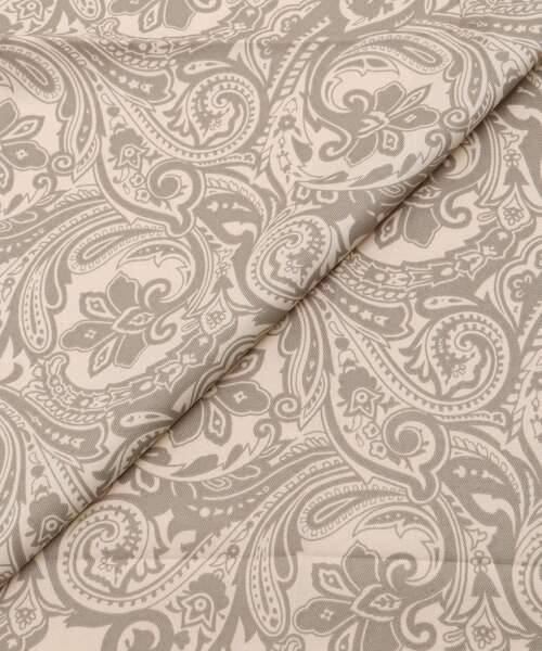 le.coeur blanc（ルクールブラン）の「《WEB限定アイテム》ペイズリープリントビッグスカーフ（バンダナ/スカーフ・レディース・ブラック系その他/ホワイト系その他2/グリーン系その他2・FREE）」の14枚目の写真