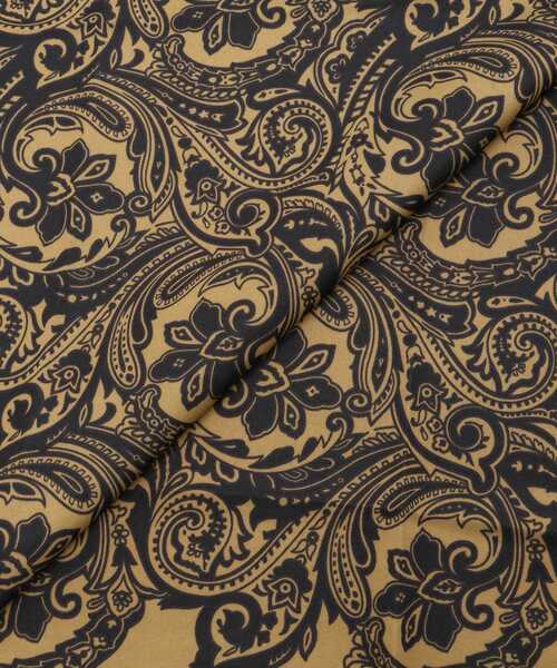 le.coeur blanc（ルクールブラン）の「《WEB限定アイテム》ペイズリープリントビッグスカーフ（バンダナ/スカーフ・レディース・ブラック系その他/ホワイト系その他2/グリーン系その他2・FREE）」の15枚目の写真