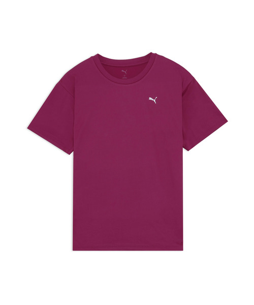 PUMA(プーマ)の「PUMA プーマ ウィメンズ トレーニング TAD ベーシック 半袖 Tシャツ(Tシャツ/カットソー・レディース・ワイン・MEDIUM/LARGE/X-LARGE/SMALL)」の4枚目の写真